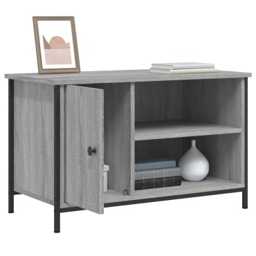 vidaXL Έπιπλο Τηλεόρασης Γκρι Sonoma 80x40x50cm από Επεξεργ. Ξύλο