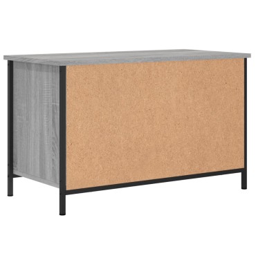 vidaXL Έπιπλο Τηλεόρασης Γκρι Sonoma 80x40x50cm από Επεξεργ. Ξύλο