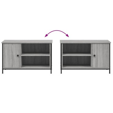 vidaXL Έπιπλο Τηλεόρασης Γκρι Sonoma 80x40x50cm από Επεξεργ. Ξύλο