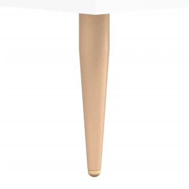vidaXL Έπιπλο Τηλεόρασης Γυαλ. Λευκό 150x30x44,5cm Επεξεργασμένο Ξύλο