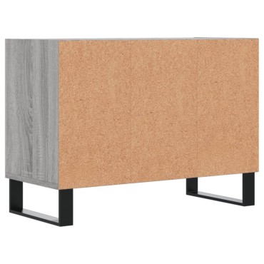 vidaXL Έπιπλο Τηλεόρασης Γκρι Sonoma 69,5x30x50cm Επεξεργ. Ξύλο