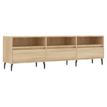 vidaXL Έπιπλο Τηλεόρασης Sonoma Δρυς 150x30x44,5cm Επεξ. Ξύλο