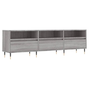 vidaXL Έπιπλο Τηλεόρασης Γκρι Sonoma 150x30x44,5cm από Επεξεργ. Ξύλο