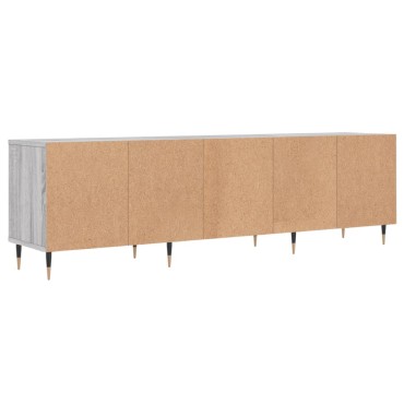 vidaXL Έπιπλο Τηλεόρασης Γκρι Sonoma 150x30x44,5cm από Επεξεργ. Ξύλο
