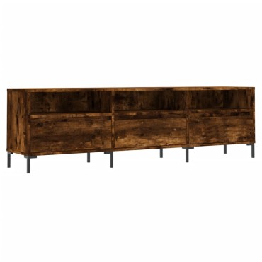vidaXL Έπιπλο Τηλεόρασης Καπνιστή Δρυς 150x30x44,5cm Επεξ. Ξύλο