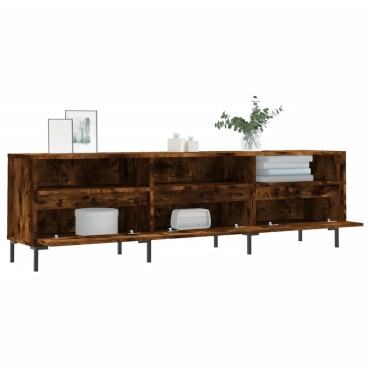 vidaXL Έπιπλο Τηλεόρασης Καπνιστή Δρυς 150x30x44,5cm Επεξ. Ξύλο