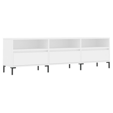 vidaXL Έπιπλο Τηλεόρασης Λευκό 150x30x44,5cm Επεξεργασμένο Ξύλο