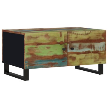 vidaXL Τραπεζάκι Σαλονιού 80x50x40cm Μασίφ Ανακυκλ. & Επεξ. Ξύλο 1 τεμ.