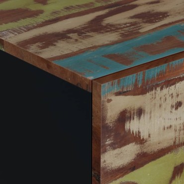 vidaXL Τραπεζάκι Σαλονιού 80x50x40cm Μασίφ Ανακυκλ. & Επεξ. Ξύλο 1 τεμ.