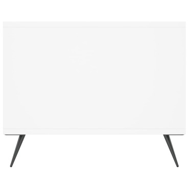 vidaXL Τραπεζάκι Σαλονιού Λευκό 102x50x40cm από Επεξεργασμένο Ξύλο 1 τεμ.