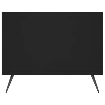 vidaXL Τραπεζάκι Σαλονιού Μαύρο 102x50x40cm από Επεξεργασμένο Ξύλο 1 τεμ.