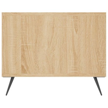 vidaXL Τραπεζάκι Σαλονιού Sonoma Δρυς 102x50x40cm από Επεξεργ. Ξύλο 1 τεμ.