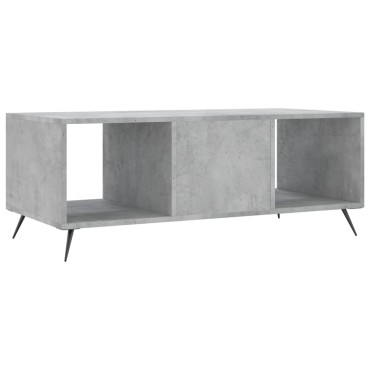 vidaXL Τραπεζάκι Σαλονιού Γκρι Σκυρ. 102x50x40cm Επεξεργασμένο Ξύλο 1 τεμ.
