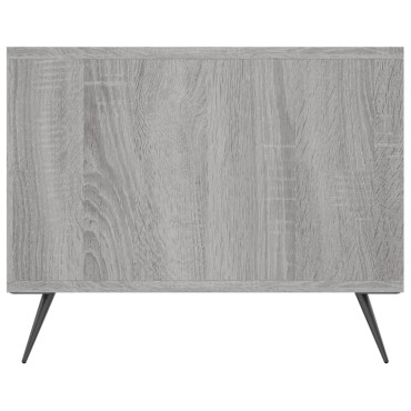 vidaXL Τραπεζάκι Σαλονιού Γκρι Sonoma 102x50x40cm Επεξεργασμένο Ξύλο 1 τεμ.