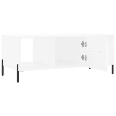 vidaXL Τραπεζάκι Σαλονιού Λευκό 102x50x40cm από Επεξεργασμένο Ξύλο 1 τεμ.