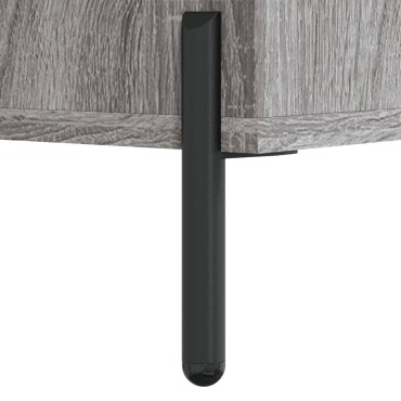 vidaXL Τραπεζάκι Σαλονιού Γκρι Sonoma 102x50x40cm Επεξεργασμένο Ξύλο 1 τεμ.