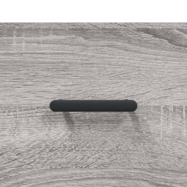 vidaXL Τραπεζάκι Σαλονιού Γκρι Sonoma 102x50x40cm Επεξεργασμένο Ξύλο 1 τεμ.