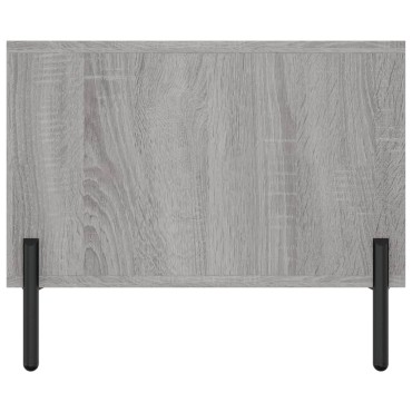 vidaXL Τραπεζάκι Σαλονιού Γκρι Sonoma 102x50x40cm Επεξεργασμένο Ξύλο 1 τεμ.