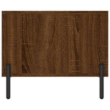 vidaXL Τραπεζάκι Σαλονιού Καφέ Δρυς 102x50x40cm Επεξεργασμένο Ξύλο 1 τεμ.