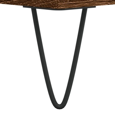 vidaXL Τραπεζάκι Σαλονιού Καφέ Δρυς 104x60x35cm Επεξεργασμένο Ξύλο 1 τεμ.