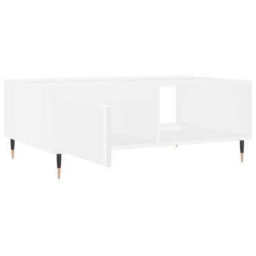 vidaXL Τραπεζάκι Σαλονιού Λευκό 90x60x35cm Επεξεργασμένο Ξύλο 1 τεμ.