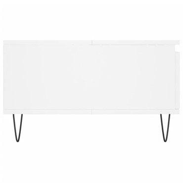 vidaXL Τραπεζάκι Σαλονιού Λευκό 90x60x35cm Επεξεργασμένο Ξύλο 1 τεμ.