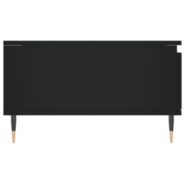 vidaXL Τραπεζάκι Σαλονιού Μαύρο 90x60x35cm από Επεξεργασμένο Ξύλο 1 τεμ.