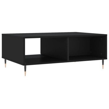 vidaXL Τραπεζάκι Σαλονιού Μαύρο 90x60x35cm από Επεξεργασμένο Ξύλο 1 τεμ.