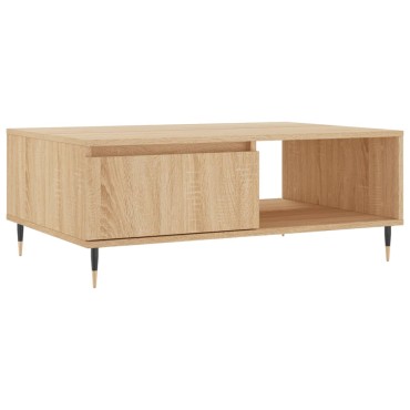 vidaXL Τραπεζάκι Σαλονιού Sonoma Δρυς 90x60x35cm Επεξεργασμένο Ξύλο 1 τεμ.