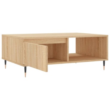 vidaXL Τραπεζάκι Σαλονιού Sonoma Δρυς 90x60x35cm Επεξεργασμένο Ξύλο 1 τεμ.