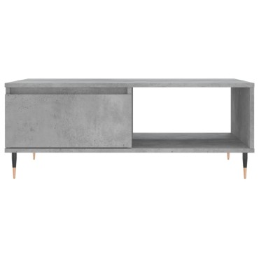 vidaXL Τραπεζάκι Σαλονιού Γκρι Σκυρ. 90x60x35cm Επεξεργασμένο Ξύλο 1 τεμ.