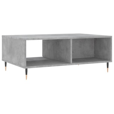 vidaXL Τραπεζάκι Σαλονιού Γκρι Σκυρ. 90x60x35cm Επεξεργασμένο Ξύλο 1 τεμ.