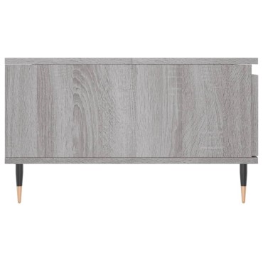vidaXL Τραπεζάκι Σαλονιού Γκρι Sonoma 90x60x35cm Επεξεργασμένο Ξύλο 1 τεμ.