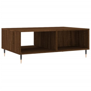 vidaXL Τραπεζάκι Σαλονιού Καφέ Δρυς 90x60x35cm από Επεξεργασμ. Ξύλο 1 τεμ.