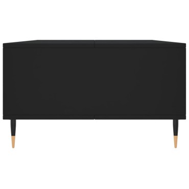vidaXL Τραπεζάκι Σαλονιού Μαύρο 104x60x35cm από Επεξεργασμένο Ξύλο 1 τεμ.
