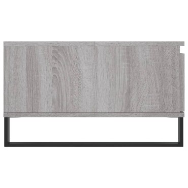 vidaXL Τραπεζάκι Σαλονιού Γκρι Sonoma 90x60x35cm Επεξεργασμένο Ξύλο 1 τεμ.