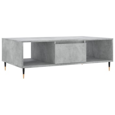 vidaXL Τραπεζάκι Σαλονιού Γκρι Σκυρ. 104x60x35cm Επεξεργασμένο Ξύλο 1 τεμ.