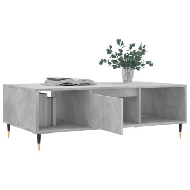 vidaXL Τραπεζάκι Σαλονιού Γκρι Σκυρ. 104x60x35cm Επεξεργασμένο Ξύλο 1 τεμ.