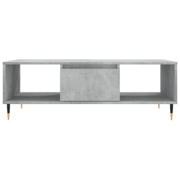 vidaXL Τραπεζάκι Σαλονιού Γκρι Σκυρ. 104x60x35cm Επεξεργασμένο Ξύλο 1 τεμ.