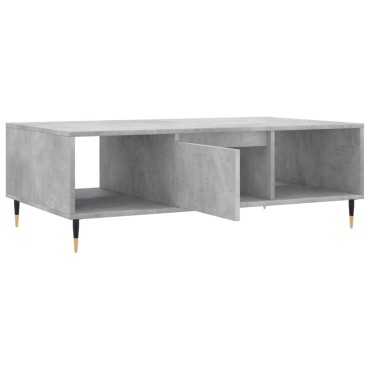 vidaXL Τραπεζάκι Σαλονιού Γκρι Σκυρ. 104x60x35cm Επεξεργασμένο Ξύλο 1 τεμ.