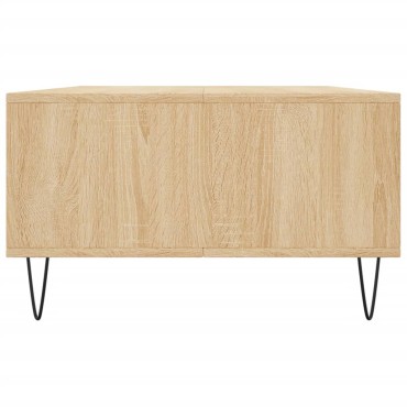 vidaXL Τραπεζάκι Σαλονιού Sonoma Δρυς 104x60x35cm από Επεξεργ. Ξύλο 1 τεμ.