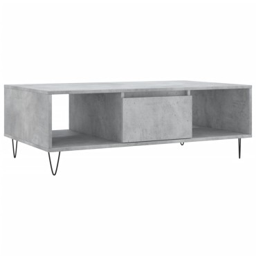 vidaXL Τραπεζάκι Σαλονιού Γκρι Σκυρ. 104x60x35cm Επεξεργασμένο Ξύλο 1 τεμ.