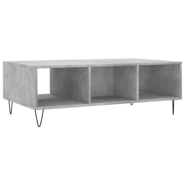 vidaXL Τραπεζάκι Σαλονιού Γκρι Σκυρ. 104x60x35cm Επεξεργασμένο Ξύλο 1 τεμ.