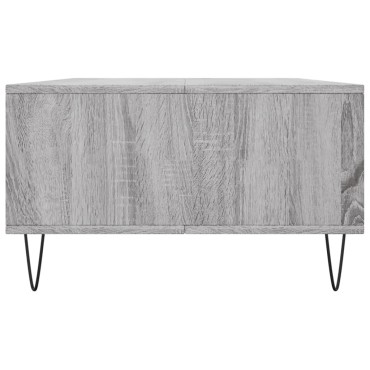 vidaXL Τραπεζάκι Σαλονιού Γκρι Sonoma 104x60x35cm Επεξεργασμένο Ξύλο 1 τεμ.