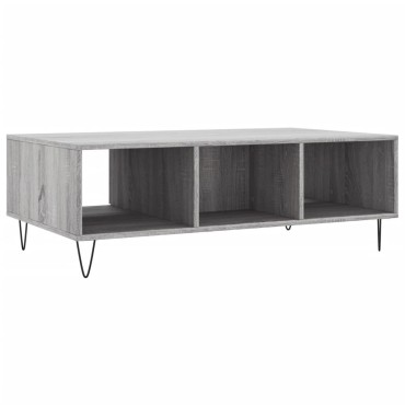 vidaXL Τραπεζάκι Σαλονιού Γκρι Sonoma 104x60x35cm Επεξεργασμένο Ξύλο 1 τεμ.
