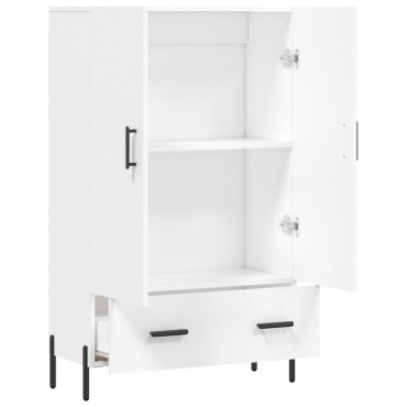 vidaXL Ντουλάπα Λευκή 69,5x31x115cm από Επεξεργασμένο Ξύλο 1 τεμ.
