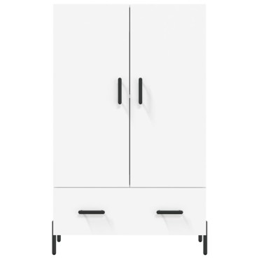 vidaXL Ντουλάπα Λευκή 69,5x31x115cm από Επεξεργασμένο Ξύλο 1 τεμ.