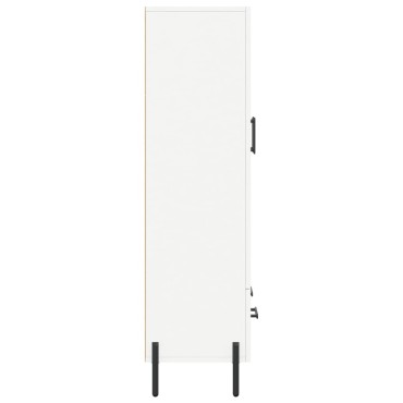 vidaXL Ντουλάπα Λευκή 69,5x31x115cm από Επεξεργασμένο Ξύλο 1 τεμ.