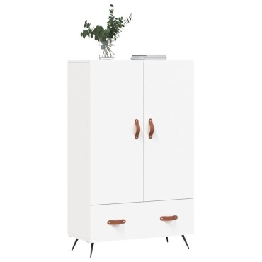 vidaXL Ντουλάπα Λευκή 69,5x31x115cm από Επεξεργασμένο Ξύλο 1 τεμ.