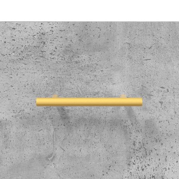 vidaXL Ντουλάπα Γκρι Σκυροδέματος 69,5x31x115cm Επεξεργ. Ξύλο 1 τεμ.